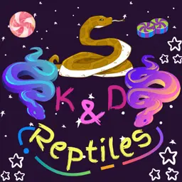 K and D Reptiles logo